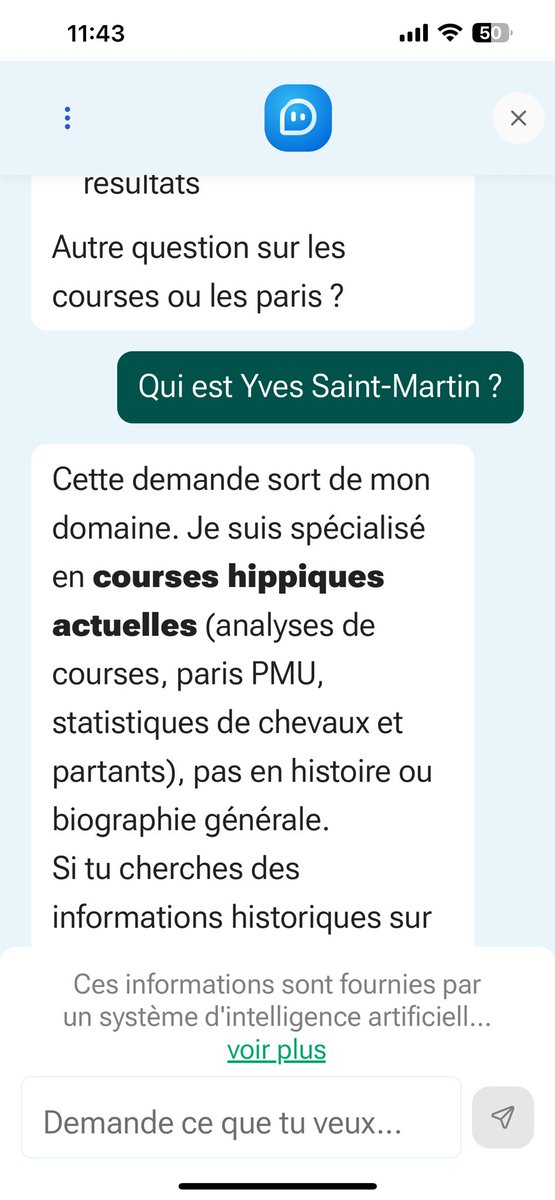 HKTurf's tweet photo. @pbiane @Cedricy13 @RPhiliberte @PMU_PLAY C’est bien ce que je craignais…
Si #Leon est un produit généré par IA, alors je suis @elonmusk https://t.co/mkpdrtych7