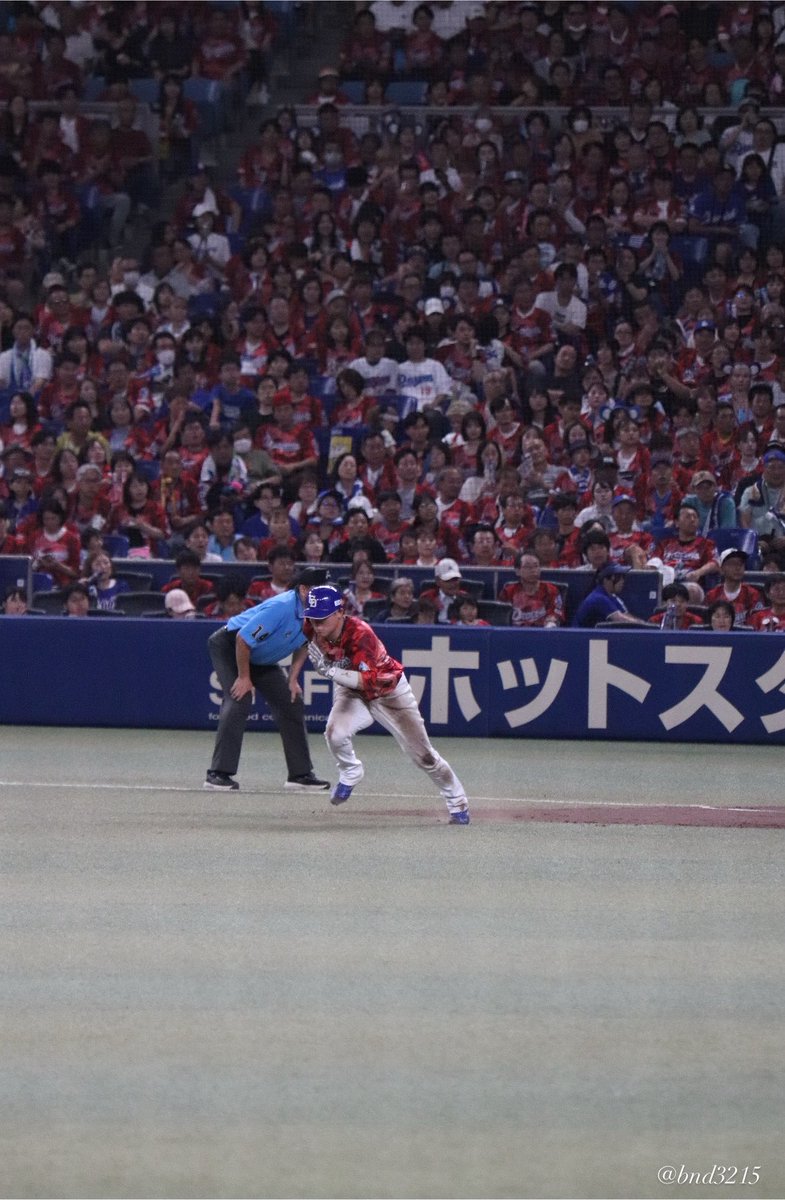 bnd3215's tweet photo. たくさん牽制されてたくさん走って大変だったね、疲れちゃった模様(՞ ◜.  ̫.◝՞)

 #村松開人  #中日ドラゴンズ https://t.co/PWR3ruj1tY