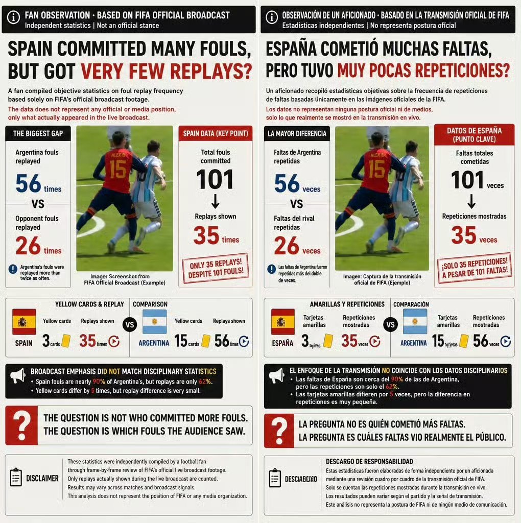 LT_5137's tweet photo. @Robergmoritan Take a look beyond the broadcast camera shots at Spain❗
In every match against Spain, there were injuries❗
6 matches, 7 people injured‼️ The broadcast cameras avoided showing the Spanish fouls❗  This was a premeditated manipulation❗ https://t.co/nYgTOpx65d