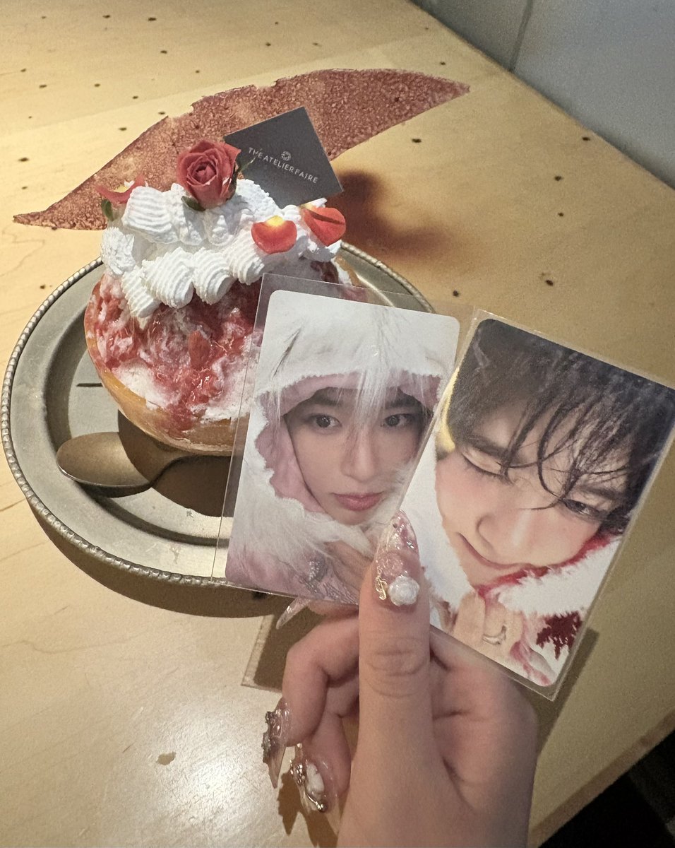 si0nandon's tweet photo. かき氷めっちゃ美味しかった❤️🌹 https://t.co/HQ7l5XNsWS
