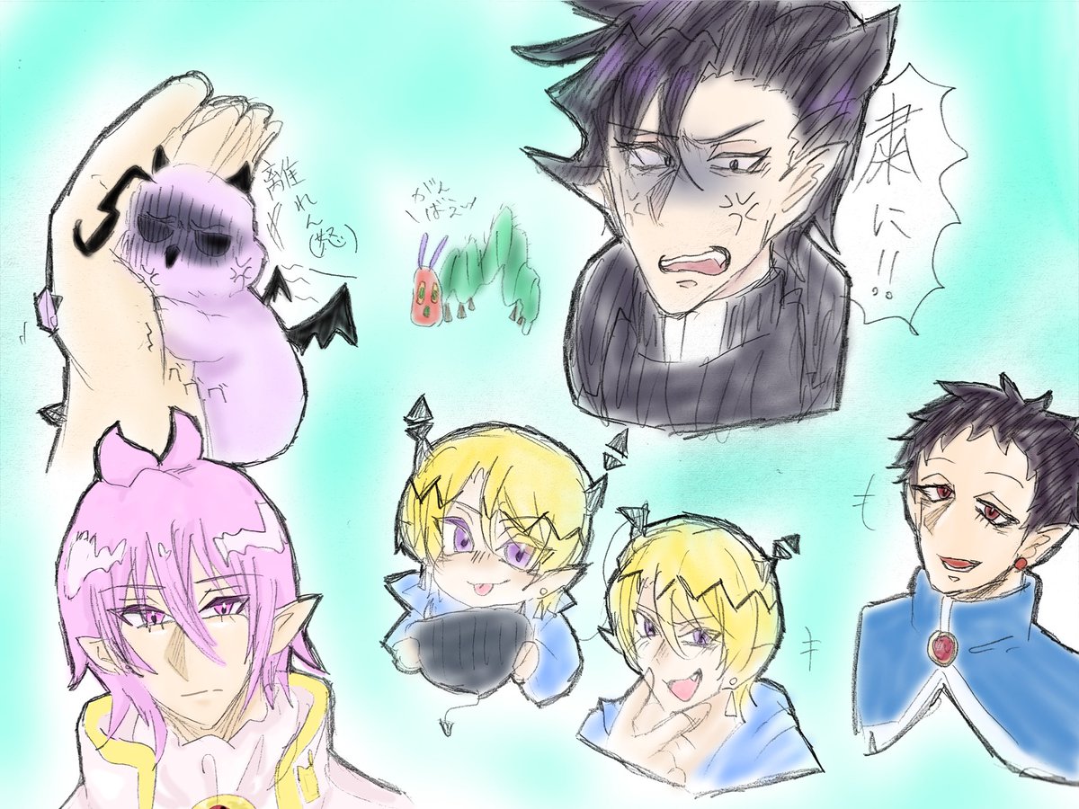 Yumemede's tweet photo. mirm落書き〜✒️ https://t.co/UUB81px65f