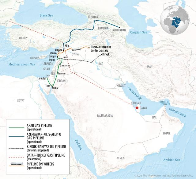 jackprandelli's tweet photo. 🚨🇮🇶Iraq is signing a pipeline agreement with Syria to move oil to the Mediterranean, bypassing the Gulf chokepoints entirely.

This is the Mediterranean route flagged in the Trump Iraq deals post a couple weeks ago, now with an actual counterparty. Basra Oil Co. is authorized to sign the MOU with Syria's oil ministry.

Same day, Iraq also cleared ConocoPhillips, alongside TI Capital and Novaterra, to begin assessing the Akkas field. That is ConocoPhillips's 2nd Iraq deal this month, after the Kirkuk stake.

The bypass buildout and the US energy push into Iraq are now the same story.