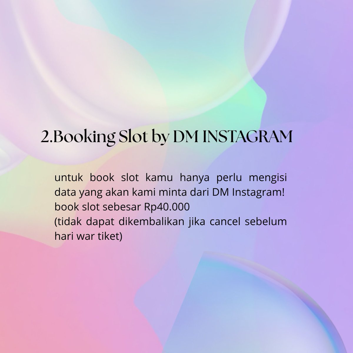 adaa_coo's tweet photo. OPEN EARLY BOOK JASWAR / JASTIP TICKETING NCT 127 “THE REDLINE” IN JAKARTA.

💸FEE sekitar 250-350K.
BOOKSLOT 50K‼️
hanya buka 4 slot

✅ Jaswar bisa self-payment &amp; menggunakan data peibadi.
✅ Sisa fee dibayar after secured.
✅ Ada group 

for more information dm ig @/adaa.coo https://t.co/jbYMHhvV5O