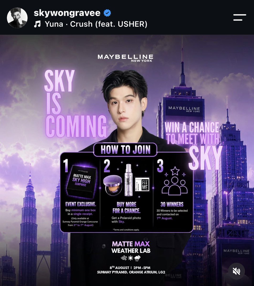 KyuniesBoyMikey's tweet photo. malaysian fans eating good🔥🔥🔥
🔗https://t.co/cbSIOGo2jN

#skywongravee #maybellinemalaysia https://t.co/akuNFVQCSu