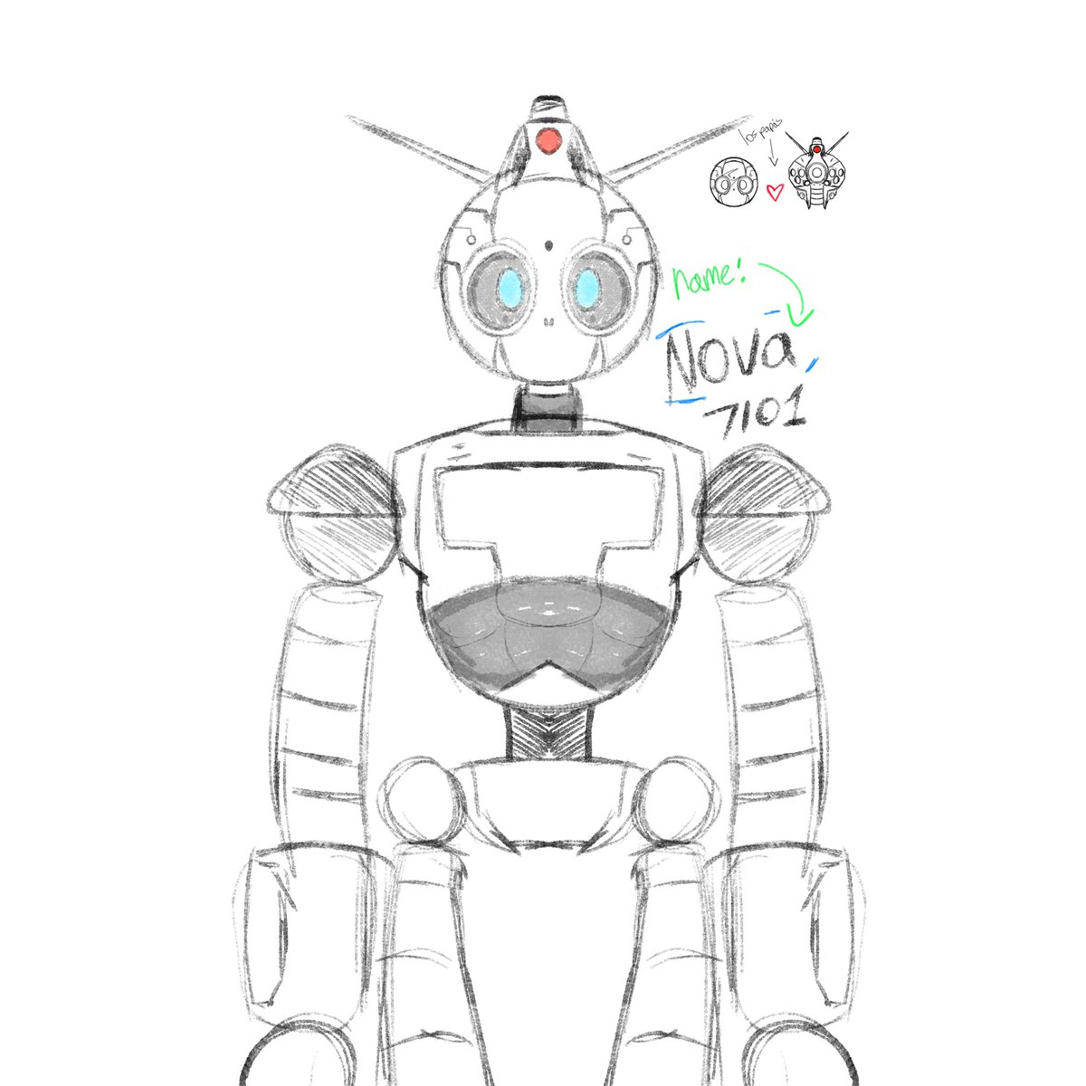 tvwolfx92's tweet photo. Un proceso de dibujo de nova, la hija nocanon de roz y reco 01 

#thewildrobot #rozzum #roz #dreamworks #robotsalvaje #robots #Au #nocanon #rareship #fanartㅤㅤㅤㅤ https://t.co/BQRJFHilLG