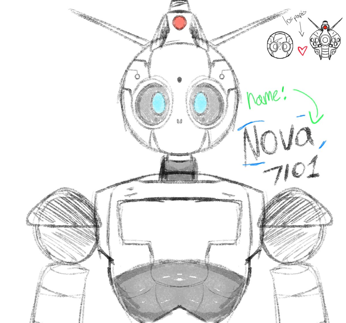 tvwolfx92's tweet photo. Un proceso de dibujo de nova, la hija nocanon de roz y reco 01 

#thewildrobot #rozzum #roz #dreamworks #robotsalvaje #robots #Au #nocanon #rareship #fanartㅤㅤㅤㅤ https://t.co/BQRJFHilLG