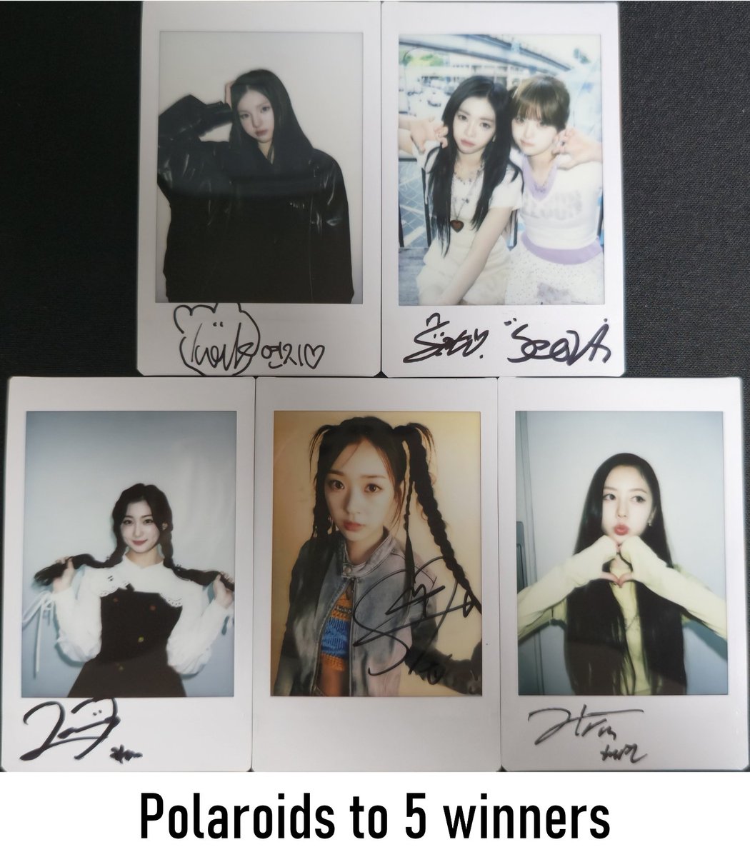 theholysoda's tweet photo. #트리플에스 폴라로이드 이벤트!

상품:
- 사인 폴라(첨부 사진 참고): 5명 추첨
- 랜덤 FCO: 참여자 전원

참여 방법:
- 이 게시물 좋아요 &amp; 리포스트
- Bo Peep Bo Peep에 240 como 이상 투표
 (240마다 1 엔트리 추가)
- 리플로 Cosmo ID &amp; 인증샷 업로드

#tripleS #ANDLESS https://t.co/q07SkSlwVs