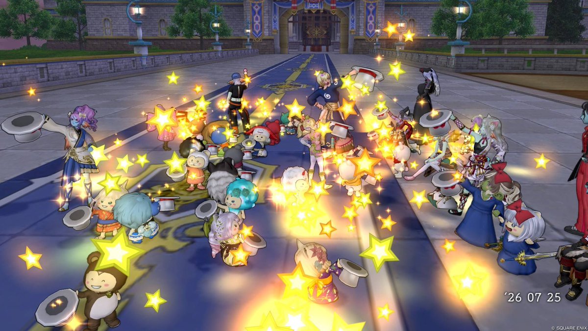 flynn_dqx's tweet photo. #ティアフェス 今年も参加しました🎪
昨年に引き続き #おだんご団 の一員としてオープニングパレードに混ぜて頂きました🍡
3回も練習したから完璧だと思ってたけど最後の最後に後ろを向く所で横向いてしまって個人的にはミスもありましたが、全体としては大成功で達成感を分かち合えて楽しかったです🎶 https://t.co/akWFaqGzJx