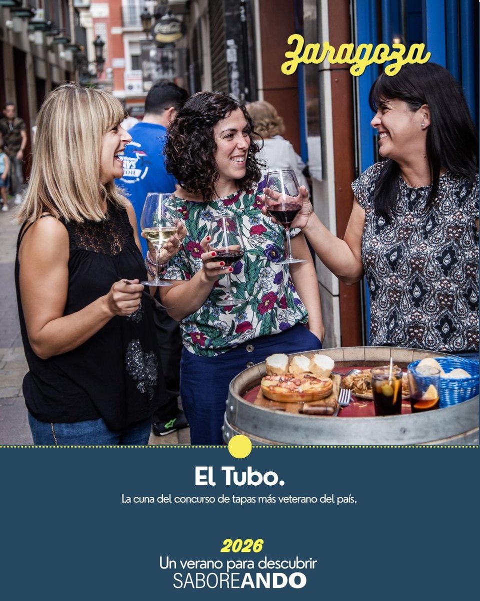 SaboreaEspana's tweet photo. Sevilla, Madrid, Zaragoza, Valladolid y Logroño: cinco zonas de tapas donde la mesa siempre suma uno más.
Seville, Madrid, Zaragoza, Valladolid and Logroño: five tapas districts where the table always makes room for one more.
#Saboreando #TastingSpain #Compartiendo #Tapeo https://t.co/m70sWJFy8l