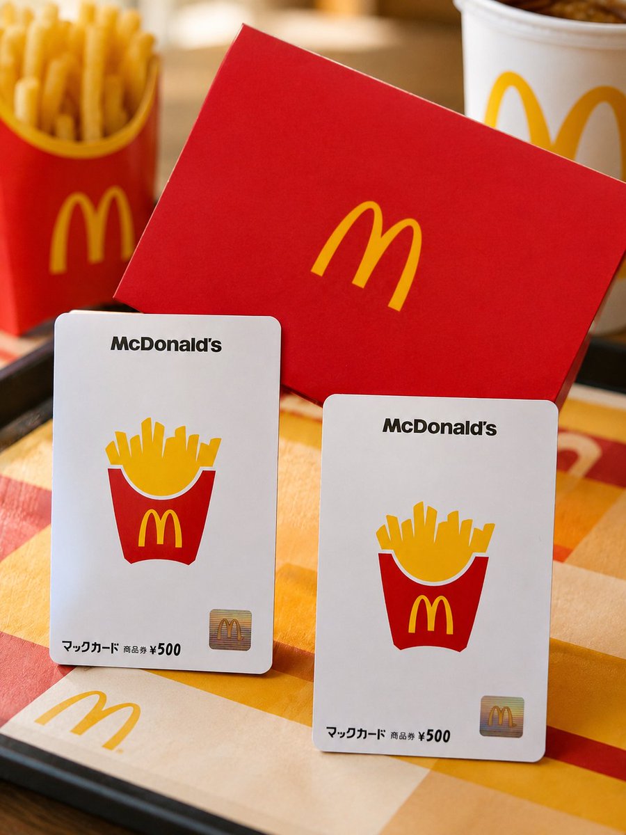 ecology1203's tweet photo. 🍟 当選報告 🍔

マクドナルド様(@McDonaldsJapan)のキャンペーンにてマックカード1000円分が当選しました‼️

懸賞歴8年、ずっと応募していましたがなかなか当たらず、わたしの中では懸賞七不思議のひとつに入っていましたが…この度ついに当選をいただき嬉しい😭

家族みんなも大好きなマック❤︎ https://t.co/lOHXKpNY3M