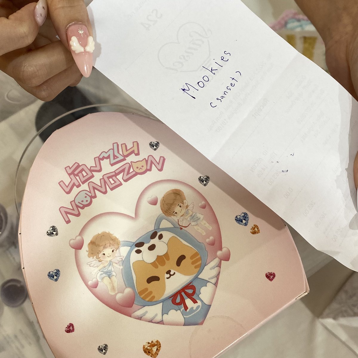 ZNNxTheAngel's tweet photo. ꒰ #NUNEW25thBDproject ꒱
#ZNtheangelxCafe  

ประกาศรางวัลผู้โชคดี ได้รับ

Nong zon doll keychain love edition
— @sisstoryenzhu 

standy baby pukpuk & nunu
— @mnxmxloveznn 

แสดงความยินดีด้วยนะคะ  ! ♡⃟ᡗ֯◜࿁◝݂ ྀི১ 
หากท่านไหนสะดวกมารับหน้างาน หรือสะดวกชำระค่าส่ง 𝑠𝑝𝑒𝑐𝑖𝑎𝑙 𝑔𝑖𝑓𝑡 สามารถรายงานตัวใน 𝑚𝑒𝑛𝑡𝑖𝑜𝑛 หรือ 𝑑𝑚 หากในกรณีสละสิทธิ์ สามารถแจ้งได้ในช่องทางเดียวกันได้เลยนะคะ ݁ ♡ ♡ ♡

꒰ #ZeeNuNew #ZeePruk #NuNew ꒱