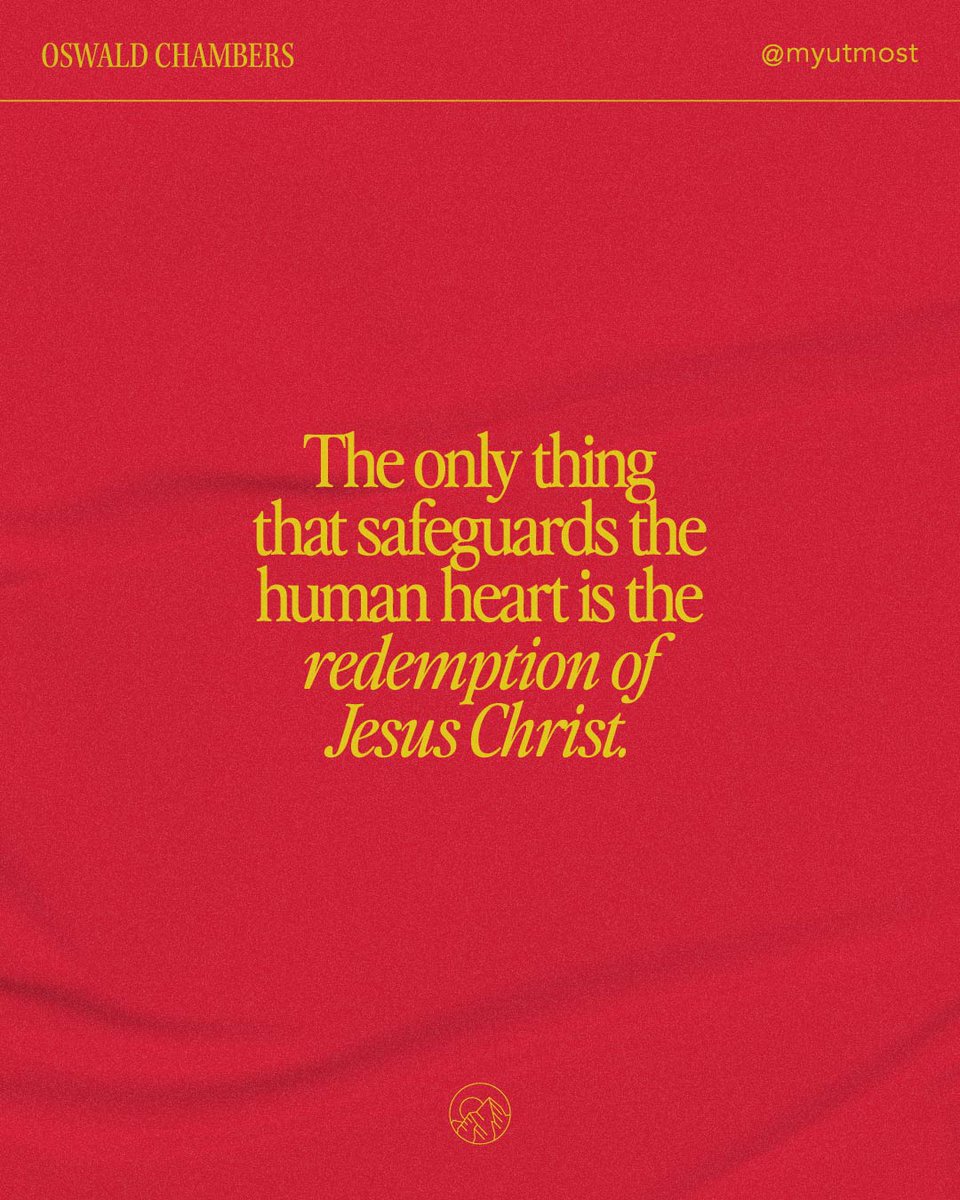 myutmost's tweet photo. Purity is too deep down for me to get to on my own.

Read today's full devotional at https://t.co/x9ohVoN4OE

⁠#MyUtmostForHisHighest #OurDailyBread #OswaldChambers #DailyDevotionals https://t.co/HCI4Qn9hq8