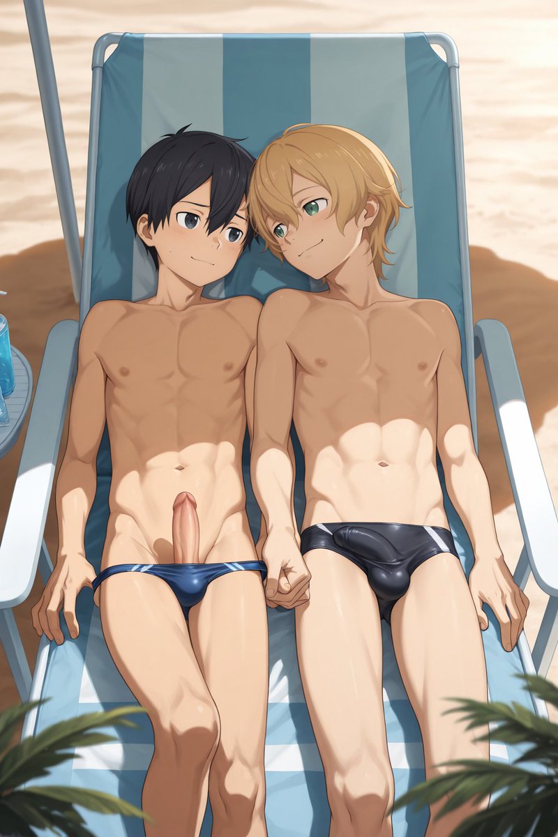 DantaFing's tweet photo. Eugeo x Kirito | SAO

#AIイケメン部 #NSFW #gay #yaoi #AIart #AIイラスト #SwordArtOnline #Kirito #Eugeo https://t.co/c9KHjWiKZI