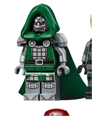 darthbeardbrix's tweet photo. The 3 new Lego Doomsday sets all come with a Doom MiniFigure, however they don’t have the same arm detail as shown in the leaked images from the 76345 Doctor Doom Bust. 

I’m sure there’s an ‘in-movie’ reason for this; an evolution of the character or they’re not the true Doom? 

Either way, I’m intrigued! 🤔

Lego love to save money and send us all crazy with variations on minifigs but I think this one is story driven! I also could be wrong and it’s all down to price 🤷🏻‍♂️