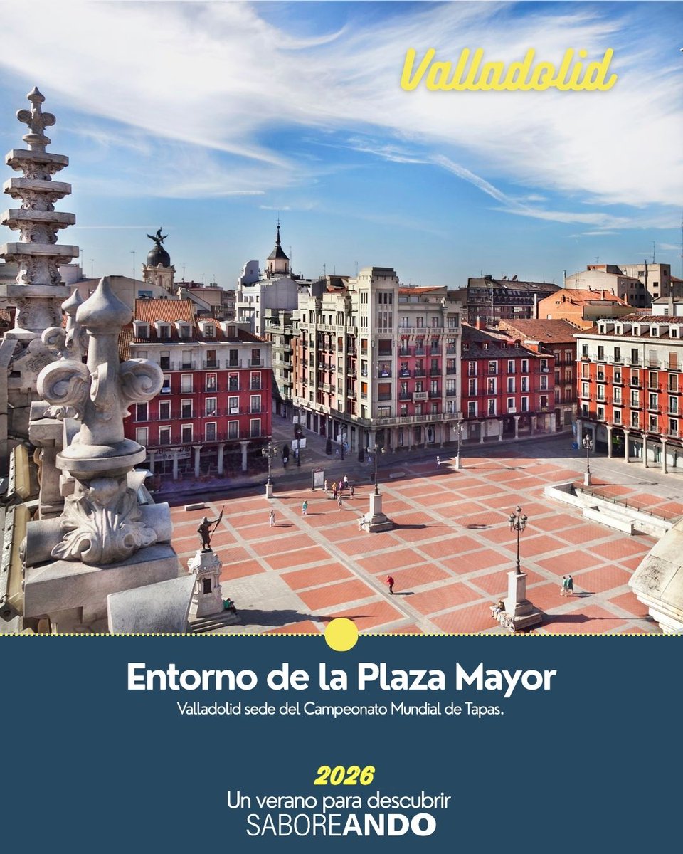 SaboreaEspana's tweet photo. Sevilla, Madrid, Zaragoza, Valladolid y Logroño: cinco zonas de tapas donde la mesa siempre suma uno más.
Seville, Madrid, Zaragoza, Valladolid and Logroño: five tapas districts where the table always makes room for one more.
#Saboreando #TastingSpain #Compartiendo #Tapeo https://t.co/m70sWJFy8l