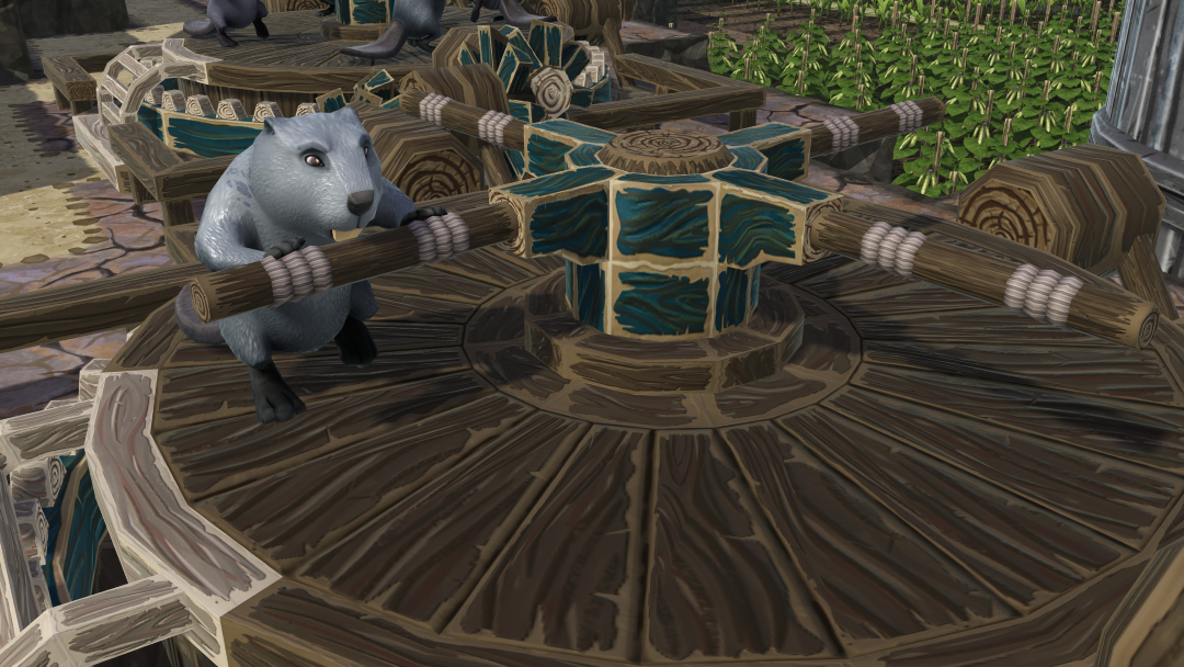 Timberborn's tweet photo. Iron Teeth if they were on dating app 🔎❤️
"Yo, I'm Elbakax. The pods need other paws to take care of them. Meet me everyday from 6 am to 10 pm at the Power Wheel. #tryharder" https://t.co/iK37DsqT9A