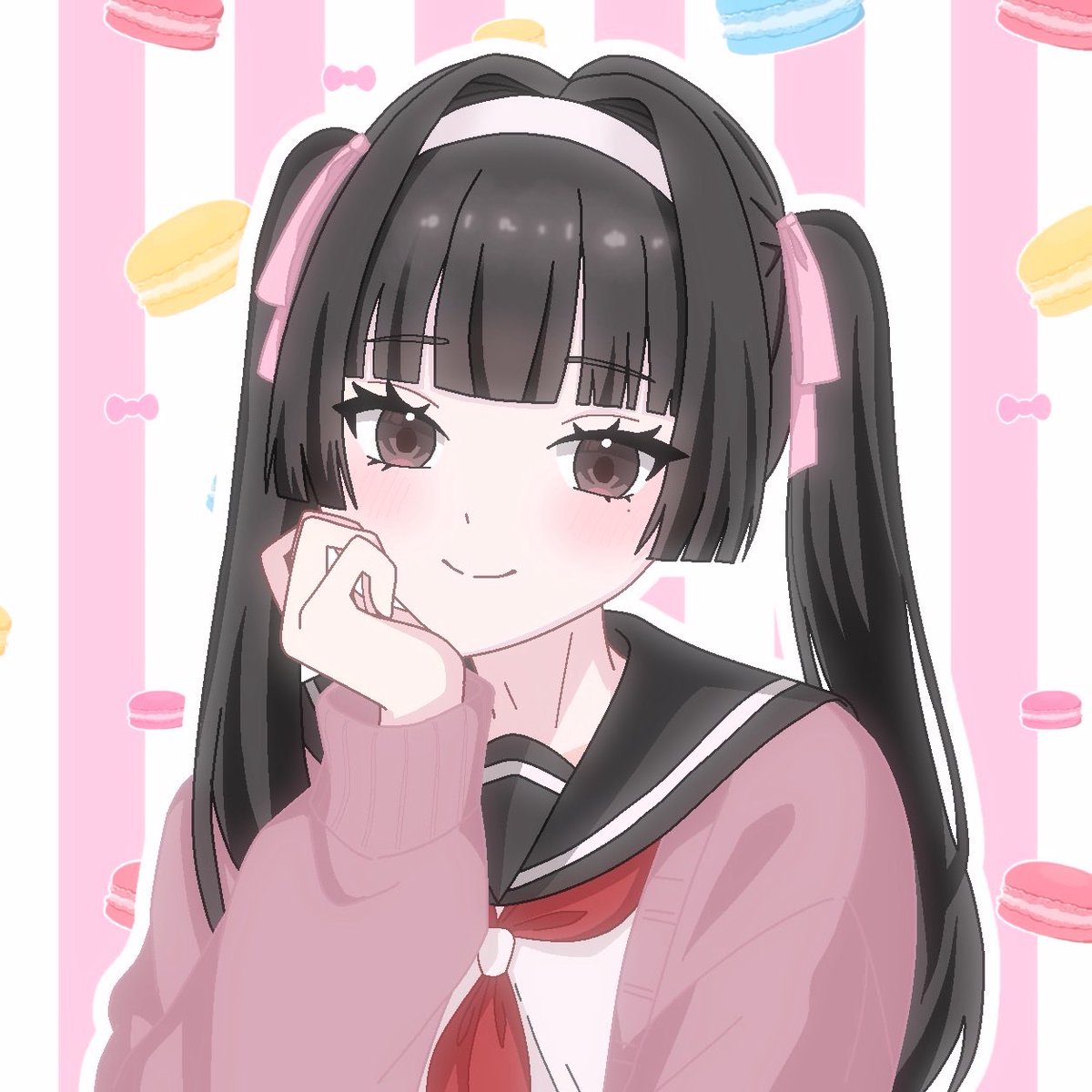 serotonin_5_HT_'s tweet photo. 普段は絵柄寄せてるけど自由に描いていいよってなったら絵柄こんな感じです 最近は目の書き込み頑張ってる https://t.co/ZwVlrg1kDV