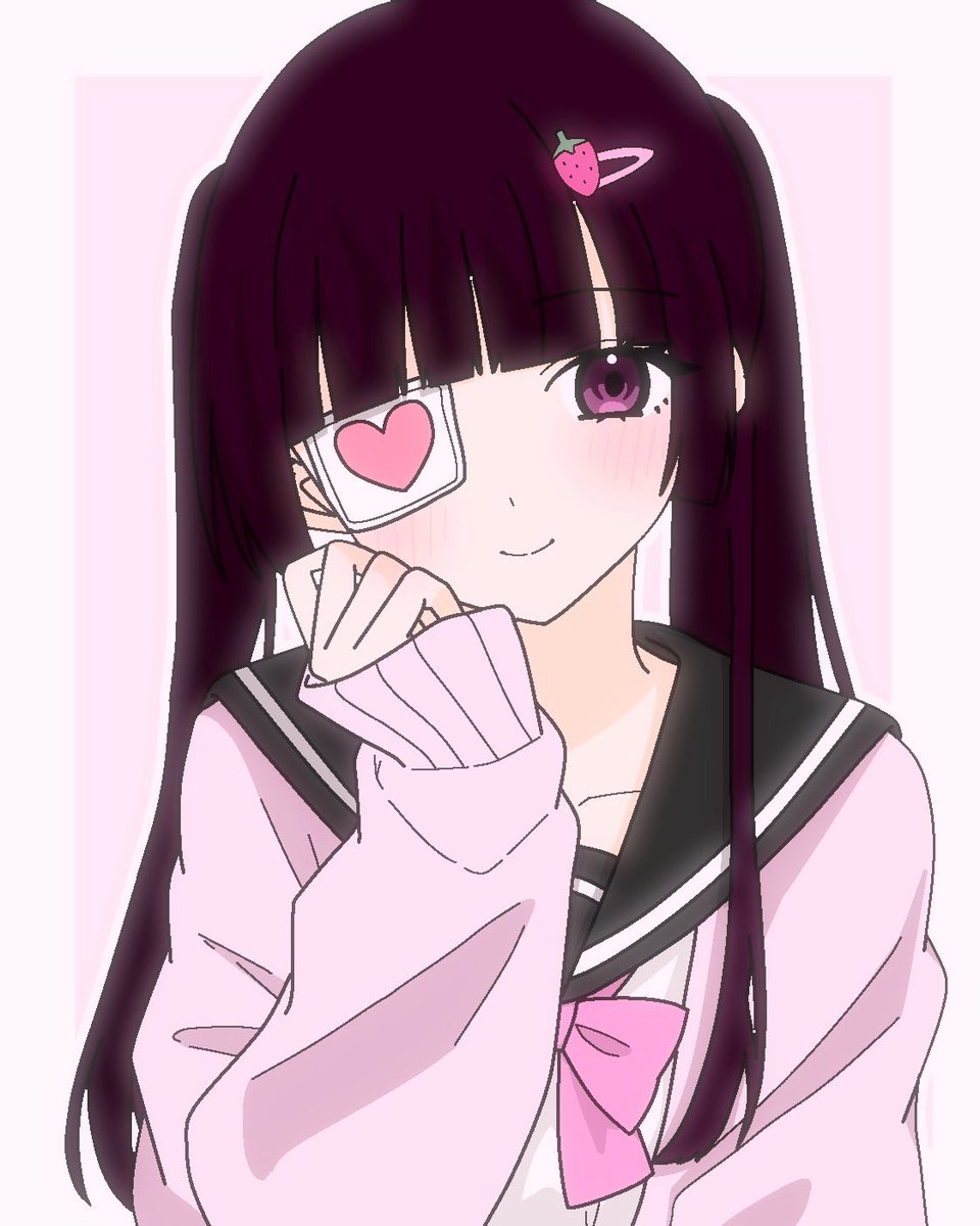 serotonin_5_HT_'s tweet photo. 普段は絵柄寄せてるけど自由に描いていいよってなったら絵柄こんな感じです 最近は目の書き込み頑張ってる https://t.co/ZwVlrg1kDV