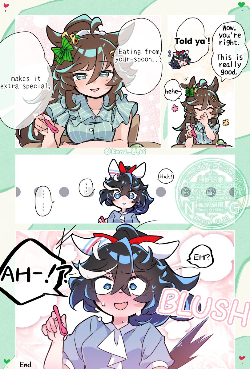 kona_U_ki's tweet photo. 【unconsciously🍨kiss(🎩🅰️)】
I used various sources to translate this into English! I hope it gets across properly!😣💦 https://t.co/nWwiNkvWx9