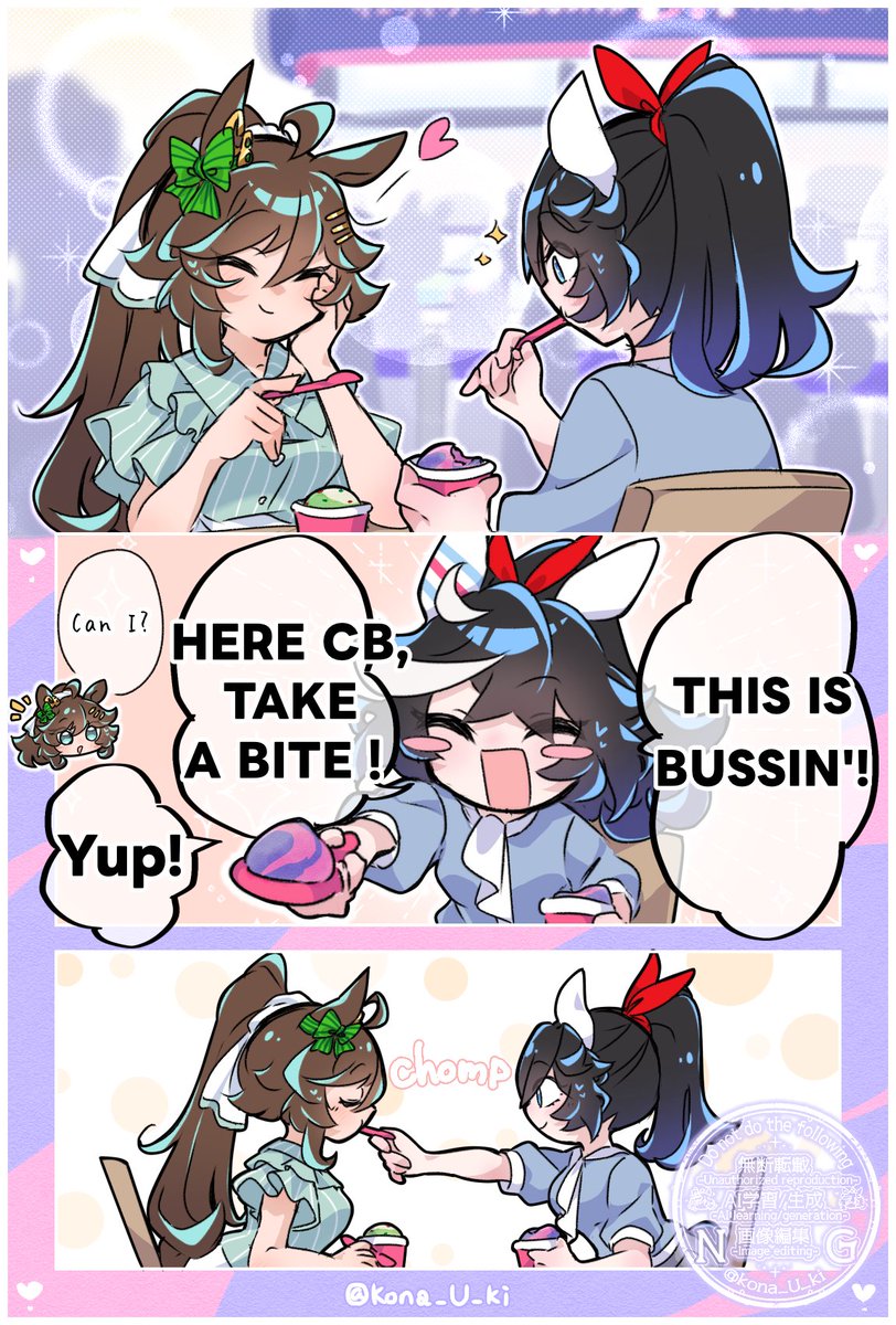 kona_U_ki's tweet photo. 【unconsciously🍨kiss(🎩🅰️)】
I used various sources to translate this into English! I hope it gets across properly!😣💦 https://t.co/nWwiNkvWx9