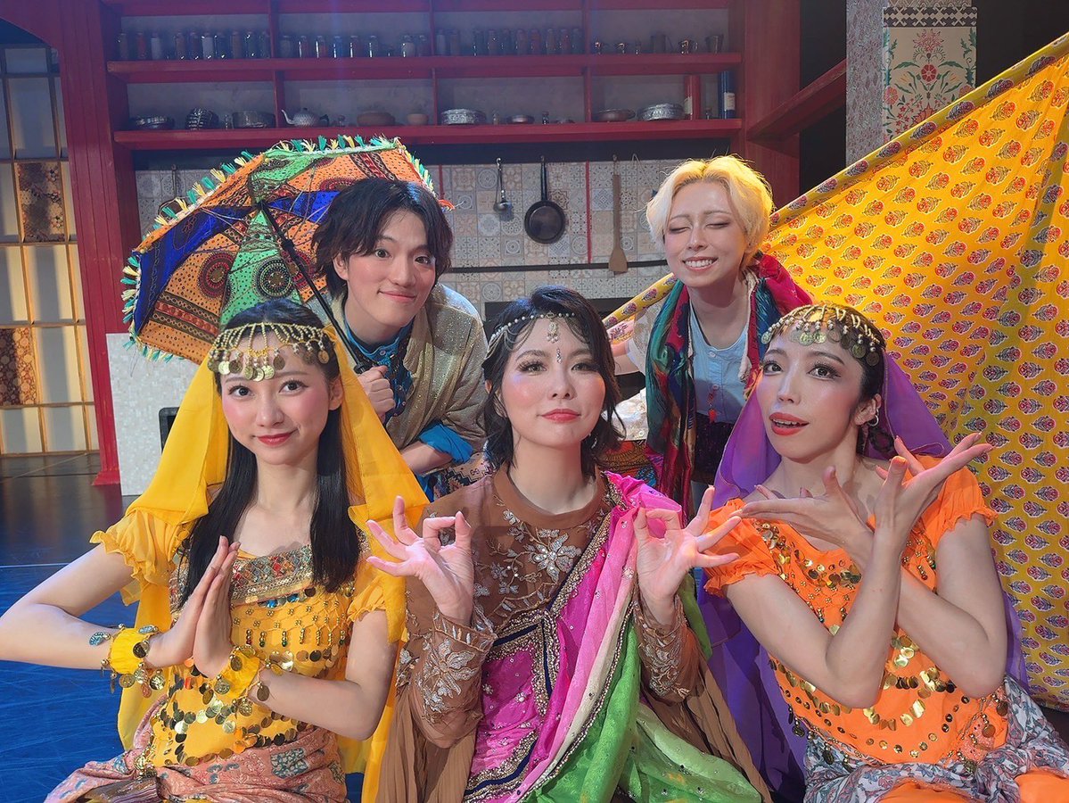 827_waka's tweet photo. 松本稽古企画公演 #ココロ踊ル 
supported byENG vol.3
『 #ナマステ  』

全公演終了いたしました！
ご来場・ご視聴、そして沢山の応援
ココロよりありがとうございました。

過去一踊りまくって
過去一楽しくてアツい期間でした🍛🔥

稽古さんは最強ｩ！！

Heart mover/ガラムマサラ . 倭香 https://t.co/U2XB55piWh