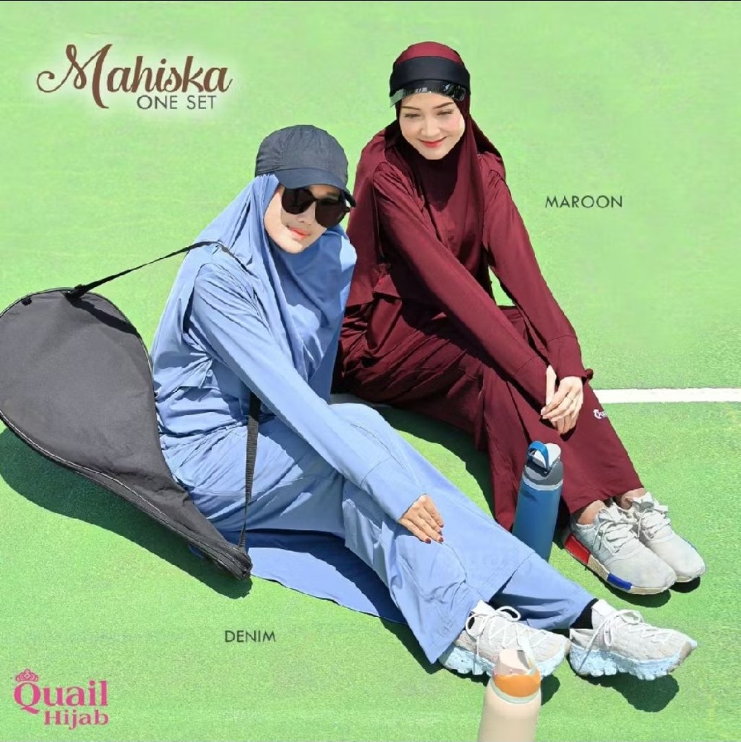 yniya978's tweet photo. Quail Hijab - Mahiska One Set Sport | Baju Olah Raga Satu Stel Jumbo (jilbab + atasan + bawahan https://t.co/Pbq8VigeFy https://t.co/VV76Ikv5Ee