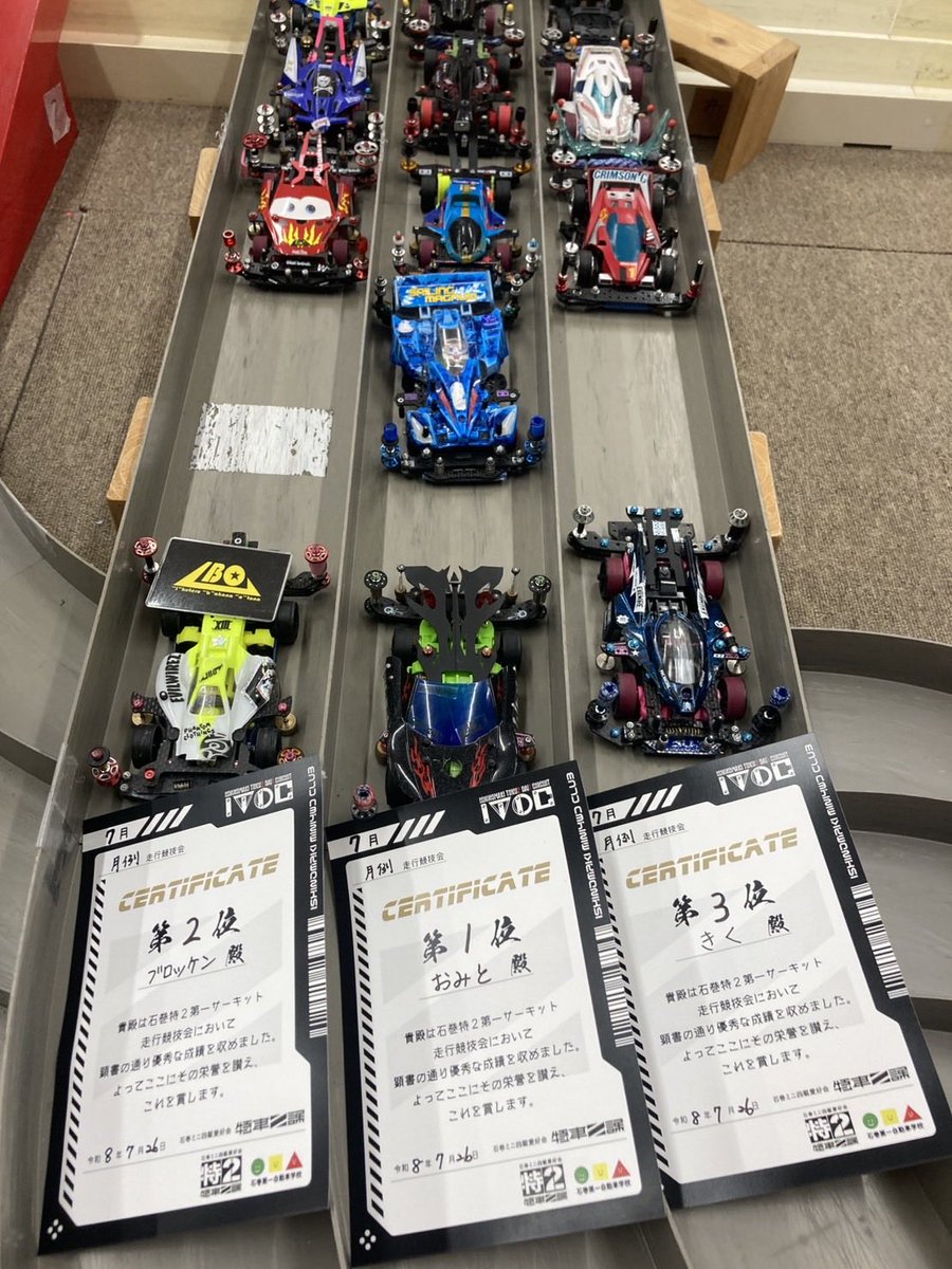 tomas_brokken's tweet photo. 昨日に続き今日は特ニ月例レースに参加🤗
1pt差で2位でした😁
今日は速い人多すぎー🤣
ずっとブッパでした💪
参加された皆さん、特ニさん、石巻第一自動車さんありがとうございました🤩 https://t.co/80Zl5yFMFk