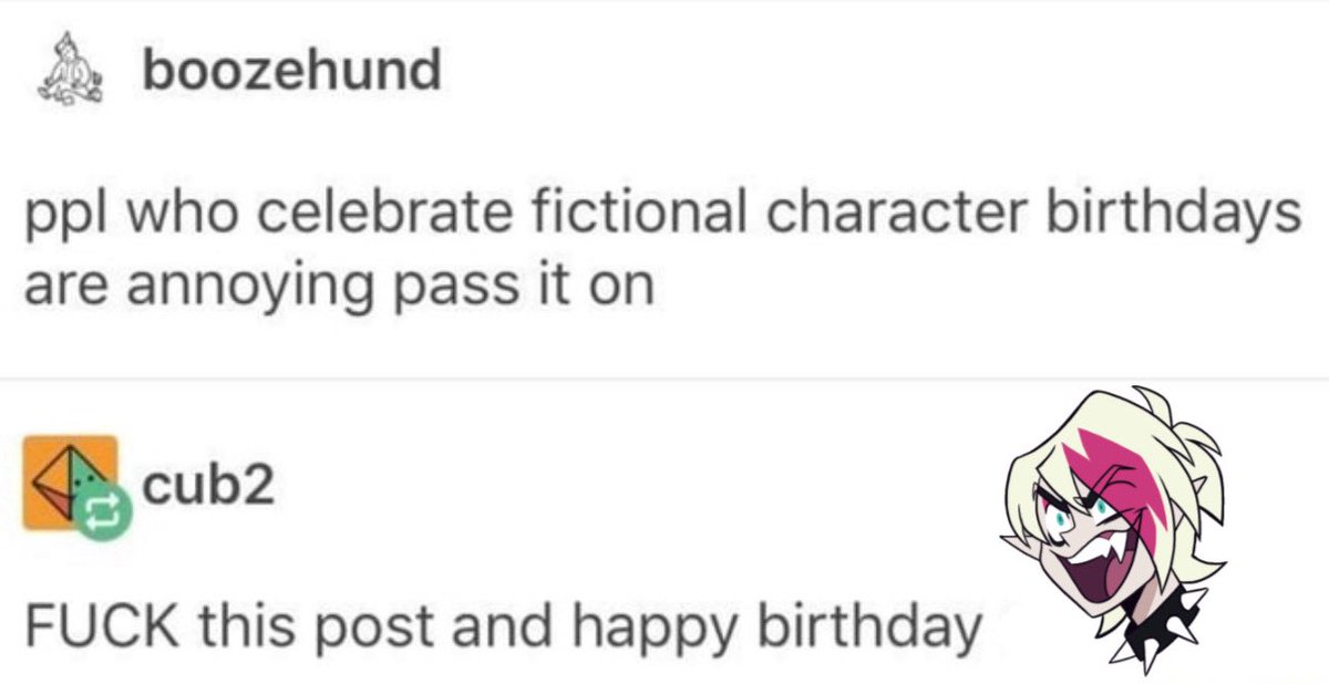 sinningisasin's tweet photo. Happy birthday to the bat brat #FarFetchedShow https://t.co/yZ3NbKyJQd