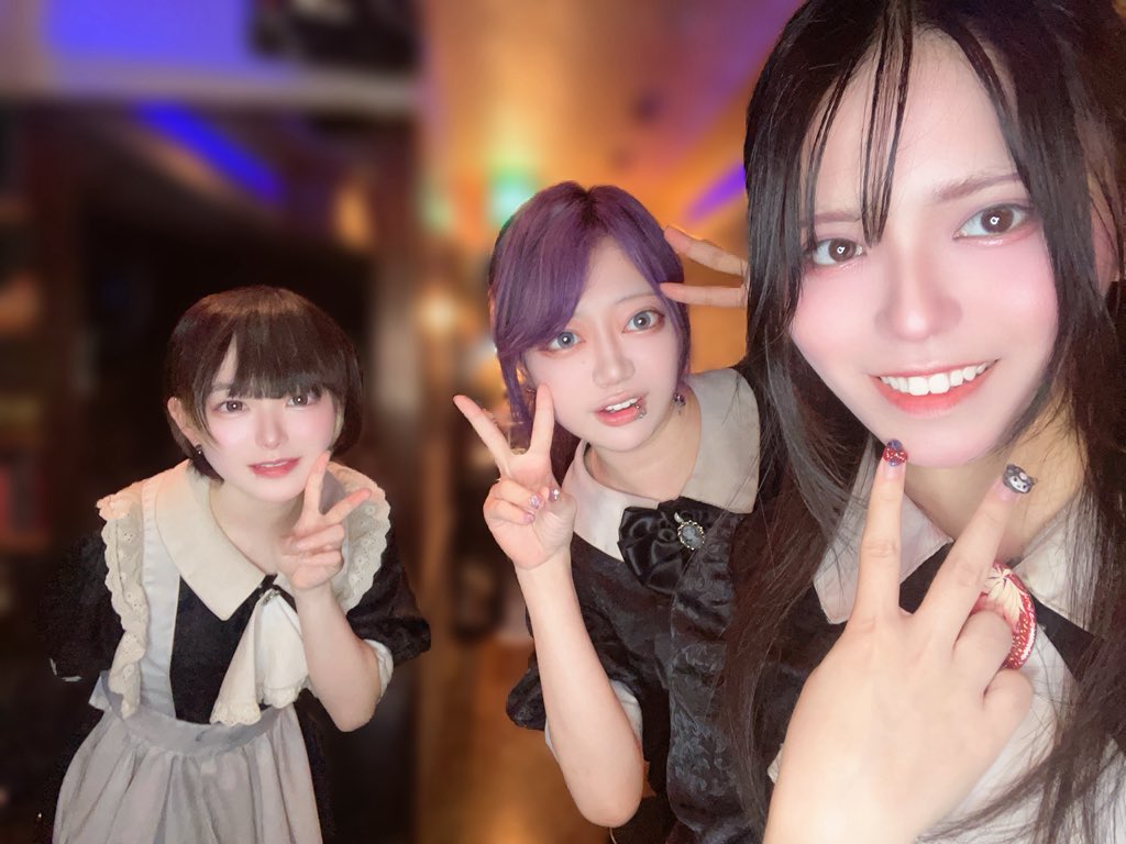 Cafe_Cardia's tweet photo. 𝐂𝐀𝐑𝐃𝐈𝐀 𝐎𝐏𝐄𝐍🥀

❤︎ お給仕メンバー
逆巻ゆな @xx_yunapi_xx 
マナ @_mana_sake_ 
つづり @nekohadelove 

🕰 18:00~23:00
📍 歌舞伎町2-38-11スカイラークビルB1F

お席での喫煙OK🚬
クレジットカード/ PayPay🉑

システムなど詳しくはこちら🥀
▷▶▷ https://t.co/0Nz5yi0SnM

遠隔注文はこちら❤︎
▷▶▷ https://t.co/NUXg7afJkv

肝臓の殺し屋が貴方のご帰宅をお待ちしております🗡

#新宿コンカフェ #コンカフェ #歌舞伎町