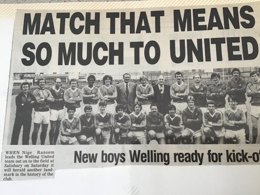 RansomNigel's tweet photo. @CorinthianFC Congrats Tony…..how time flies https://t.co/5S0MYuQH6U