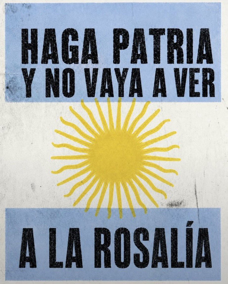 puigfalconer's tweet photo. Els catalans hem d’aprendre dels argentins. Tot aquella institució o persona que ens falti al respecte, la nostra resposta ha de ser el BOICOT.
Ja n’hi ha prou de ser “educats”… https://t.co/oKeHgDGy9u