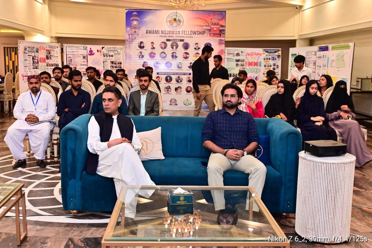 BRArsalanSheikh's tweet photo. An inspiring day at the Closing Ceremony of the Awami Naujawan Fellowship &amp; Youth–Mayor Dialogue. Congratulations to all the fellows on this remarkable achievement. Wishing you continued success as you lead with vision, purpose, and a commitment to positive change. https://t.co/pMZrwdujnE