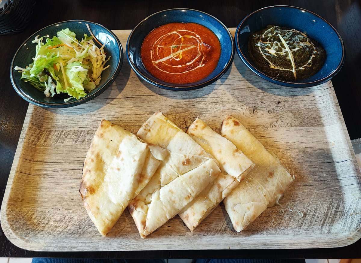 GemakoAZ's tweet photo. 先日、KOマートfineが手がけるネパール・インド料理店「E→Fカレー」に行ってきた
カレーもナンもめちゃくちゃ美味しかった😋
このジャンルのお店は詳しくないけど、全国でもトップクラスじゃない？ https://t.co/DmPqgbs7cQ
