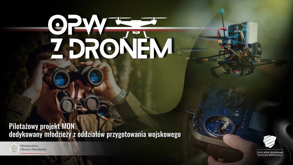 WCR_Rzeszow's tweet photo. 🔰 „OPW z dronem” 🚁

16 szkół #OPW daje uczniom możliwość zdobycia uprawnień ULC do pilotowania dronów. Nowoczesne szkolenie i praktyczne umiejętności! ✈️ https://t.co/AX3EnkpY6O