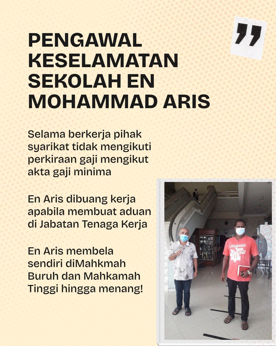 PSMGombak's tweet photo. Selain perjuangan-perjuangan besar, Cikgu Tina seperti aktivis PSM lain juga ambil banyak kes individu. Ini adalah 3 daripada kes menariknya! https://t.co/pOiaTNQB5Z