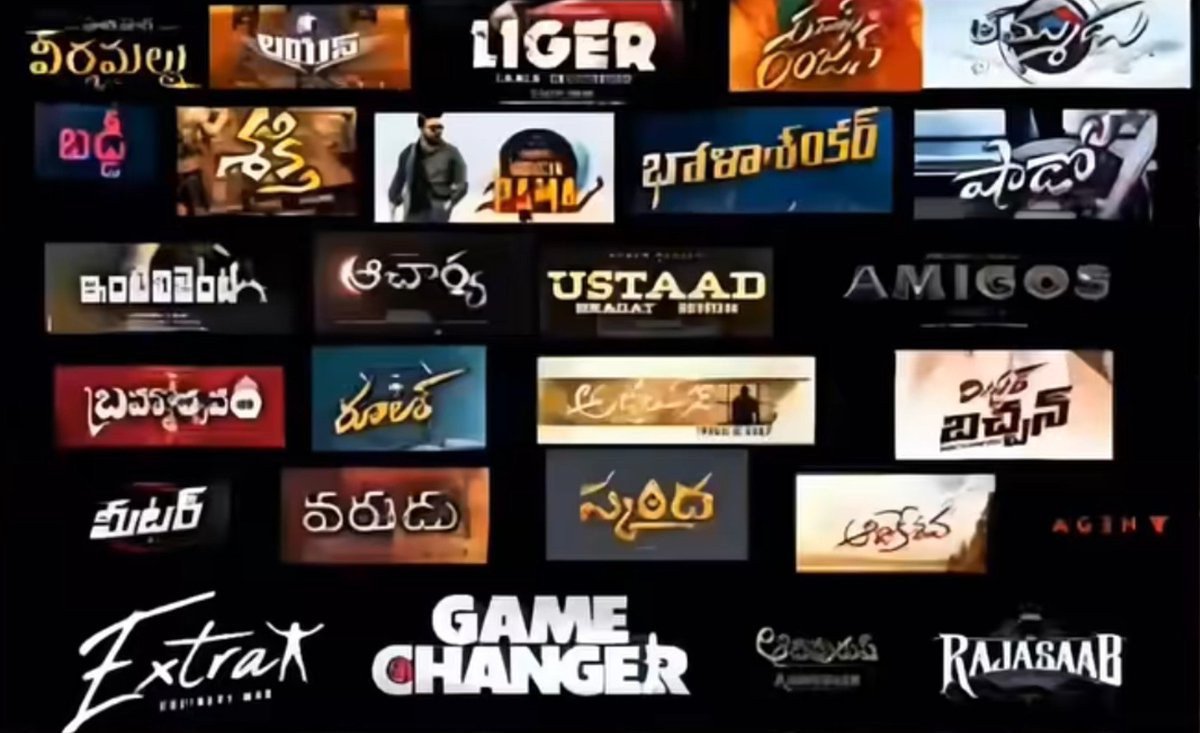 Fitfreakhk's tweet photo. Inka kuni movies add chesi unte 😂 evarikaina pettandi e list lo unna movies chudamani 😅 https://t.co/OhDfAd2e0b