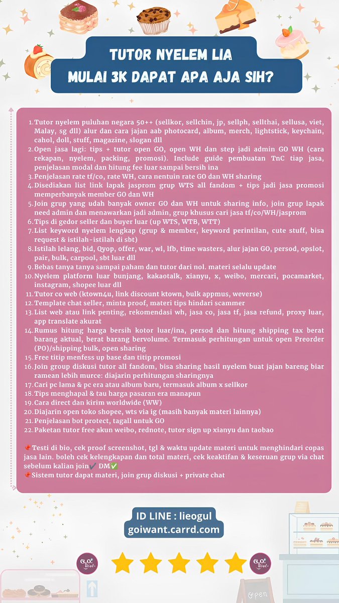 Lia ⋆𐙚 JASA TUTOR NYELEM 50++ NEGARA, OPEN GO/WH tweet media