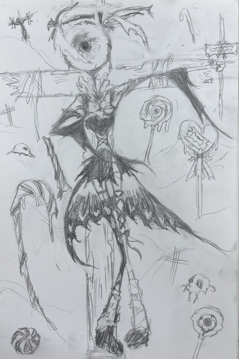 issweeetheart's tweet photo. #drawchallenge #draw #gothic #lolipop https://t.co/XSnXSv0Dbe