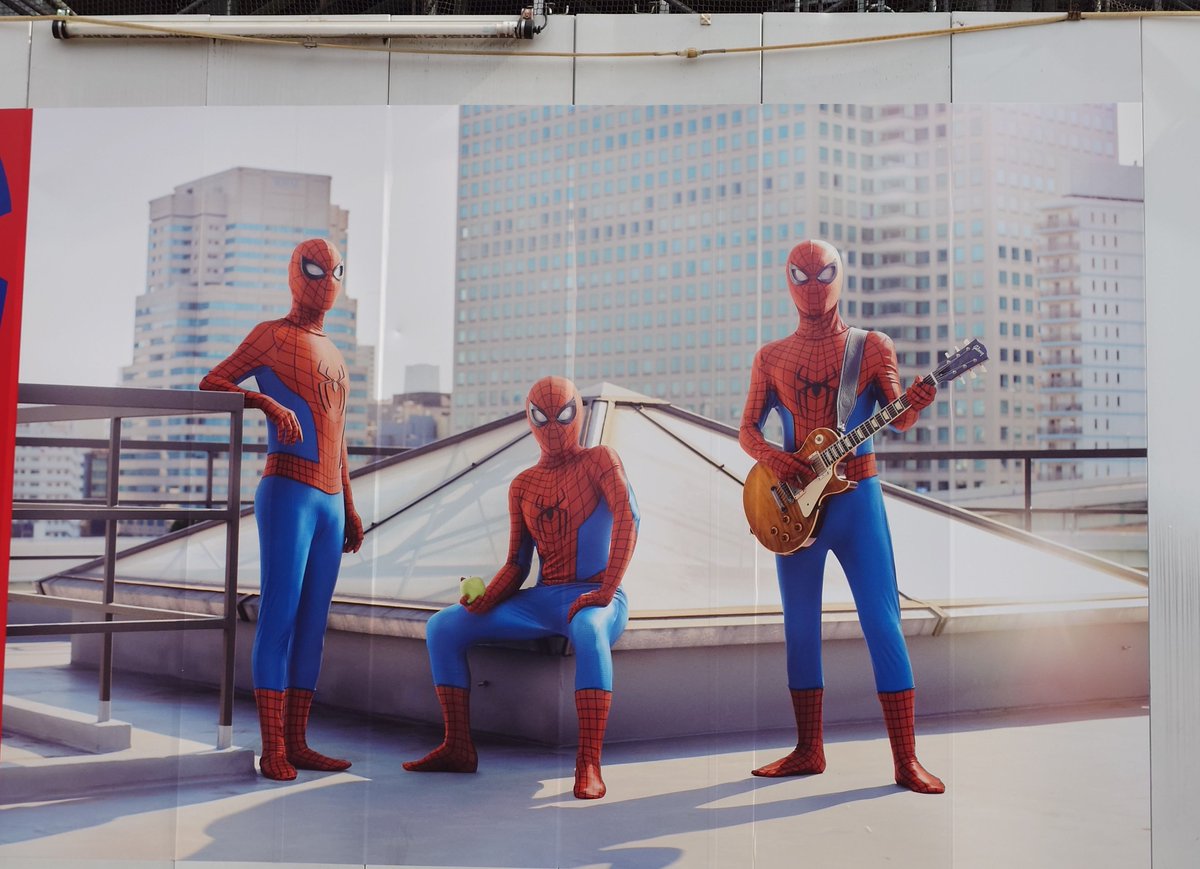 NEON59635844's tweet photo. 渋谷のミセス×スパイダーマン
映画楽しみ！
#MrsGREENAPPLE
#スパイダーマン
#BrandNew
#ILoveYouの先へ https://t.co/AbNgVsBkCu