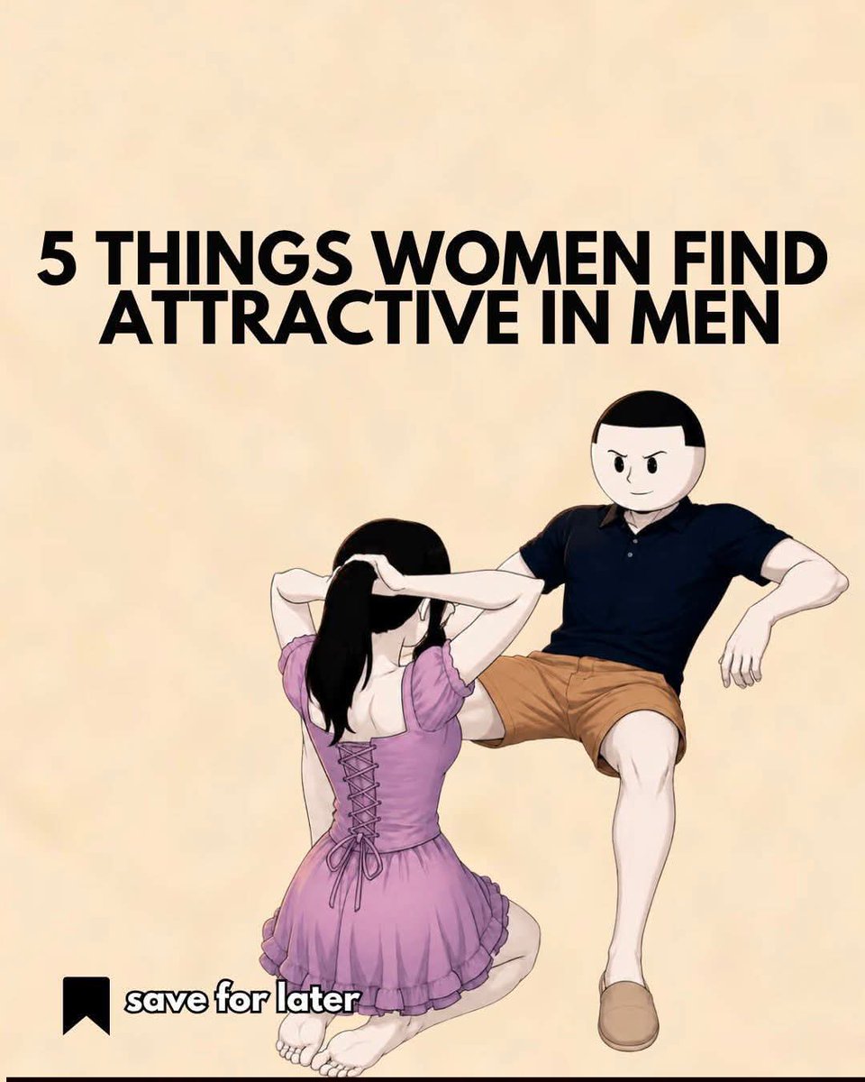 specialmanhood's tweet photo. 5 Things Women Find Attractive In Men. 

She will never resist you again. 

A Thread. https://t.co/raeP4nvsLX