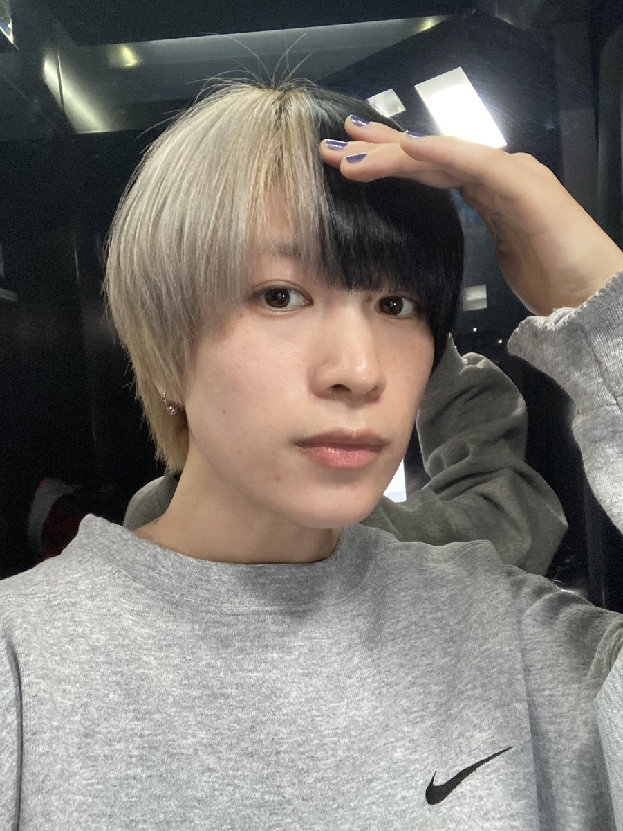 udon_hapi's tweet photo. みんなのアンケート結果参考にして
黒髪55%明るい髪45%でやってみました https://t.co/MzrLEgnx3q