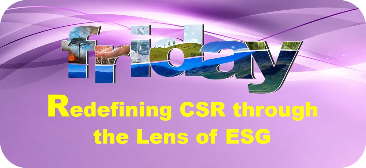 focusglobalrep1's tweet photo. Dear Colleagues,
Please find #DrArvindKumar's #FridayBlog "Redefining CSR through the Lens of ESG" published in #FocusGlobalReporter.
For over a decade CSR in India has expanded in scale, but much of it has.....Click here to read the complete blog https://t.co/UUV0H23WDg https://t.co/UtVMIPcsXM