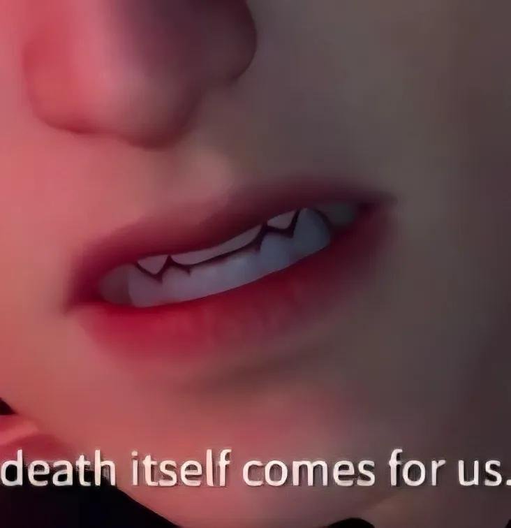 SylusNHisKitten's tweet photo. I'm kinda obsessed with his partially opened mouth...specifically his teeth. 🫣💕💕💕 looks luke he have an underbite. Idk i just find his teeth so cute lmfao #ValkoIsLoved #BringBackValko https://t.co/BWBpTOyzMy