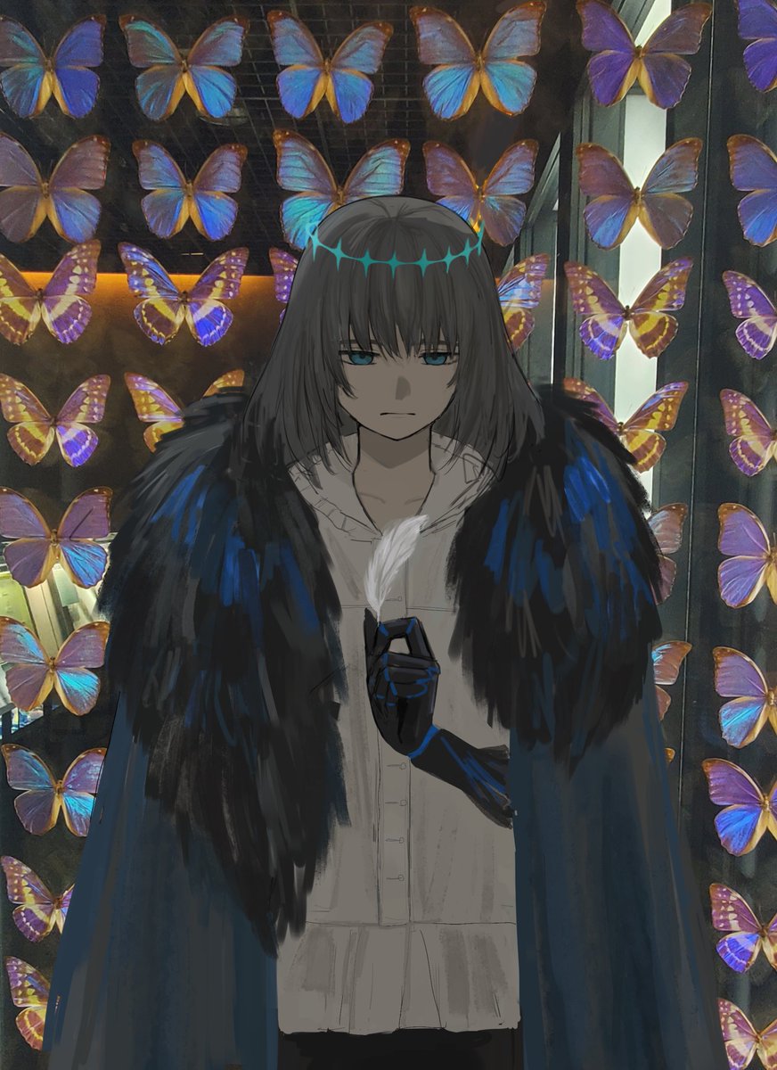 huyugumo_rurubu's tweet photo. はねをとめる https://t.co/EwCpkdqB5v
