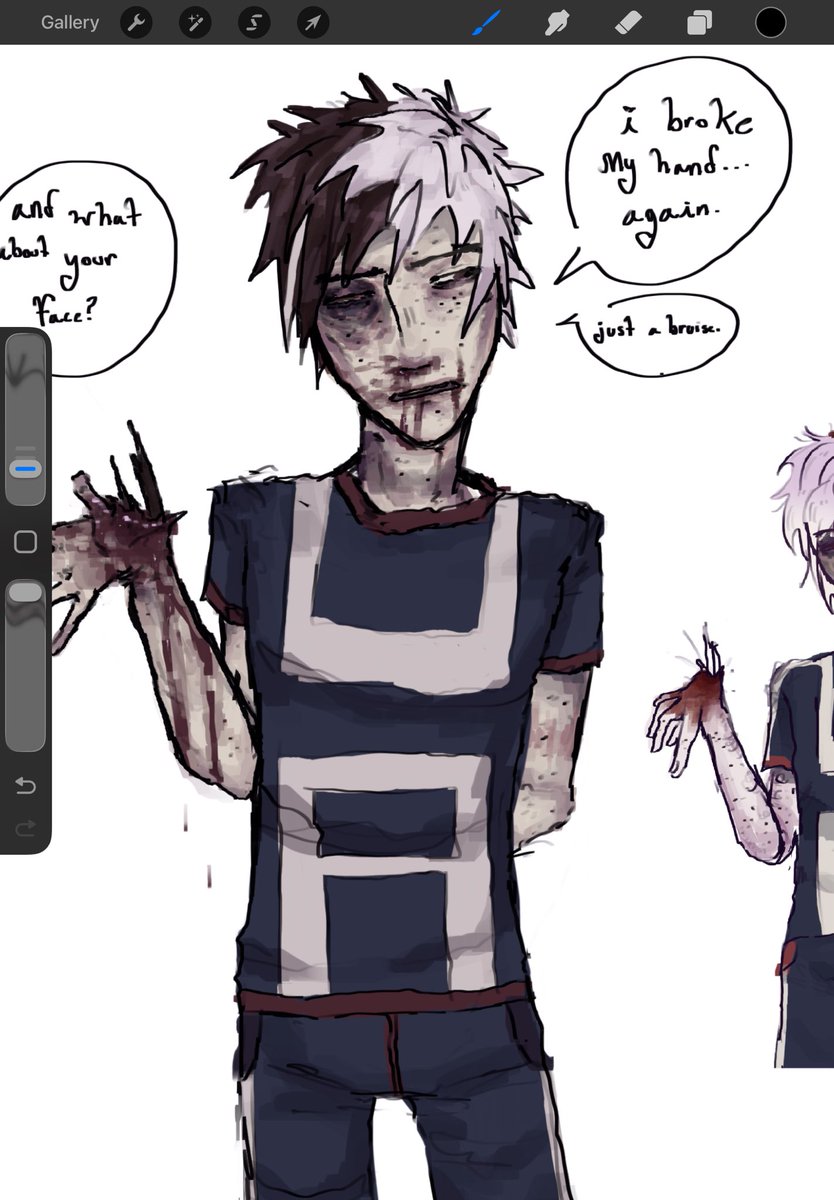 dogteethes's tweet photo. mha oc repost oops https://t.co/R1DNB8eWJa