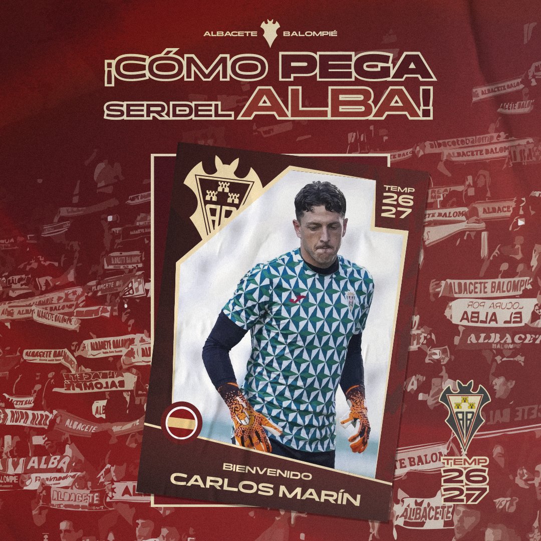 AlbaceteBPSAD's tweet photo. ¡Cómo le pega a Carlos Marín ser del Alba!