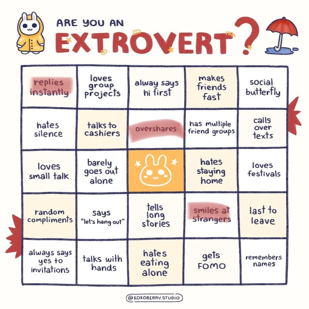 Kitsupied_'s tweet photo. Introvert 23 / Extrovert 3

Voilà voilà... https://t.co/6hxXbxDtwH
