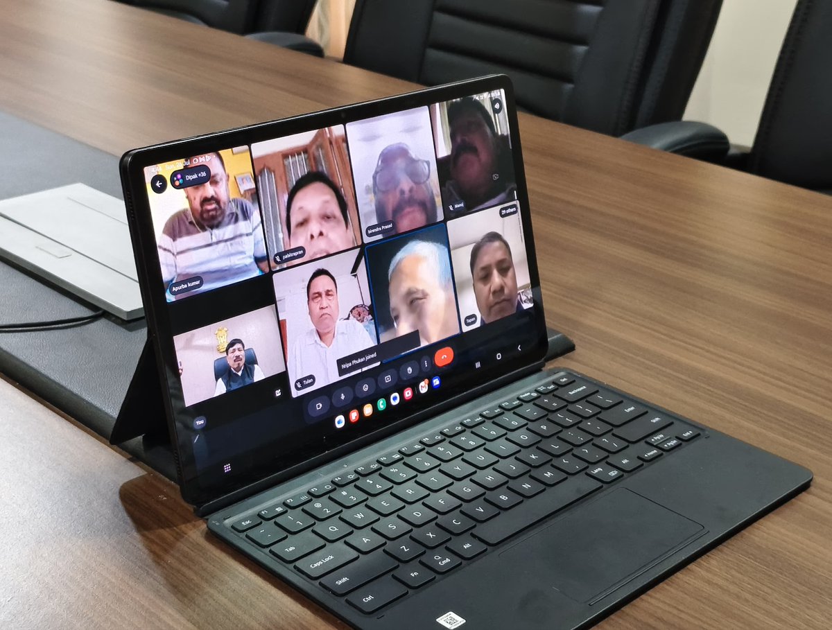 ATULBORA2's tweet photo. In the wake of the recent floods that have severely affected Upper Assam, many families have been forced to take shelter in relief camps. During this challenging time, the AGP, a key constituent of the NDA, remains committed to standing firmly with the flood-affected people.

Today, I participated in a video conference with Hon'ble AGP Working President and my Cabinet colleague Shri Keshab Mahanta, Hon'ble Rajya Sabha MP Shri Birendra Prasad Baishya, Hon'ble Lok Sabha MP Shri Phani Bhusan Choudhury, AGP MLAs, and other party colleagues to review the party's relief efforts and discuss further measures to support those affected.

AGP will continue to work with dedication and compassion to extend all possible assistance to the people during this difficult time.