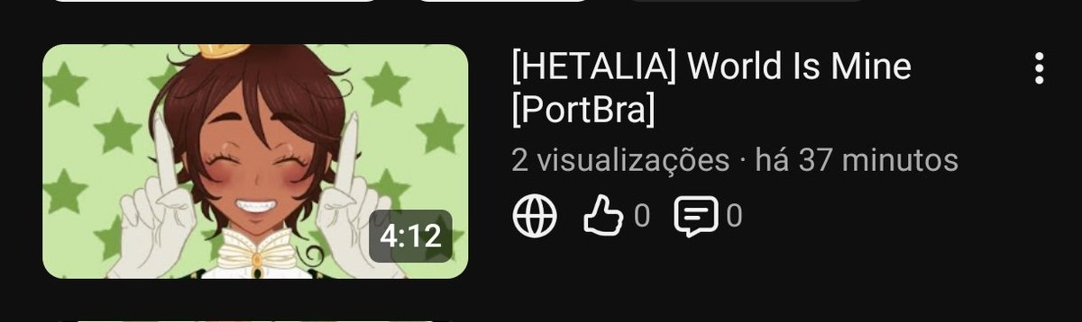 Arthurianlenda's tweet photo. Eu terminei o PV de PortBra com World is Mine, demorou muito e eu quase entrei em insanidade no processo, mas ficou fofo kkkk
Eu postei no YouTube pra quem quiser ver.
#hetalia #portbra #ヘタリア
https://t.co/M3z77ezt6t https://t.co/VEypo9n3MZ