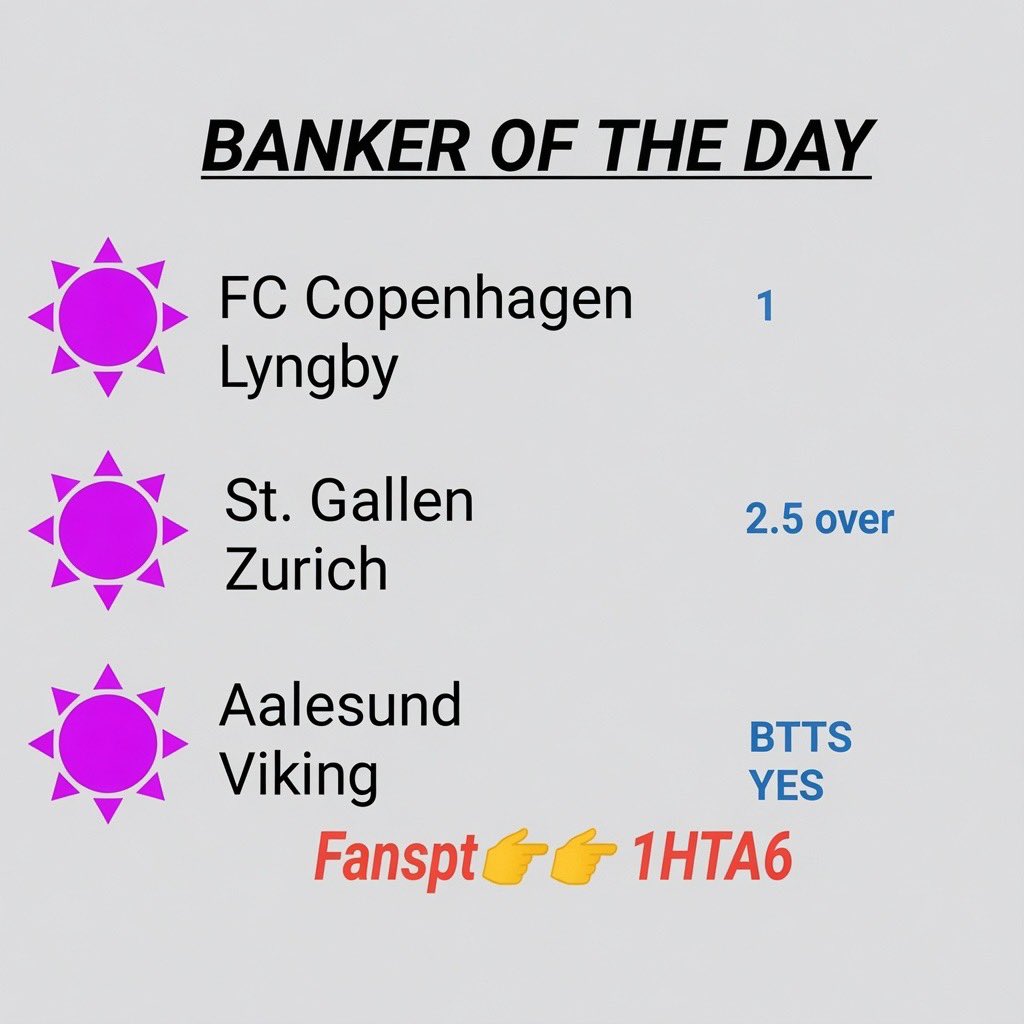 Palmer_Bets's tweet photo. GOODLUCK 🔥🔥 Banker Of The Day💚

✅❇️💫 https://t.co/gNb79I8yqp